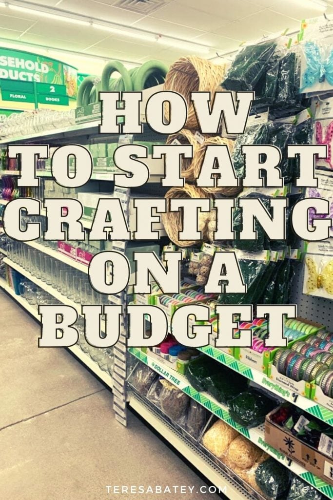 How to start crafting on a budget