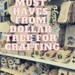 10 Must Haves From Dollar Tree For Crafting