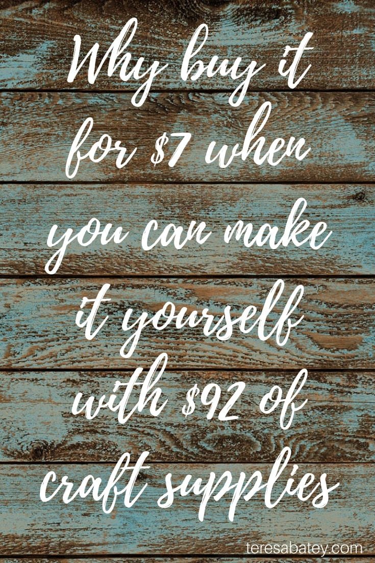How to start crafting on a budget