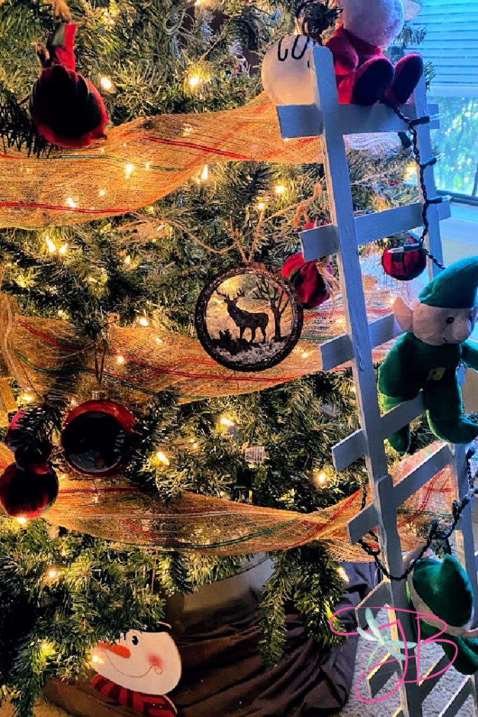 Dollar Tree DIY Christmas Elf Ladder