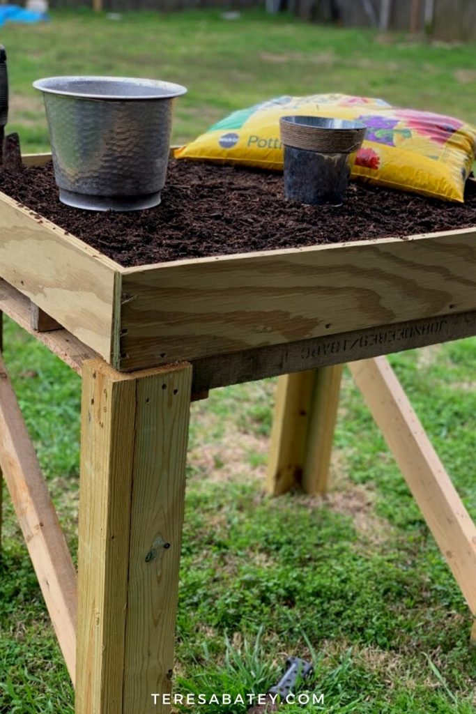 DIY Raised Wild Flower Garden