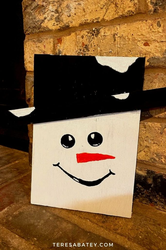 DIY Scarecrow Wood Sign