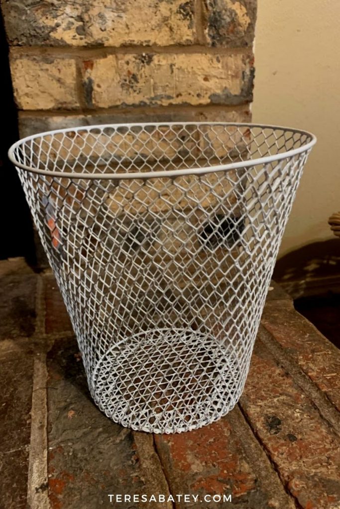 Dollar Tree DIY Wire Wastebasket Coffee Mug