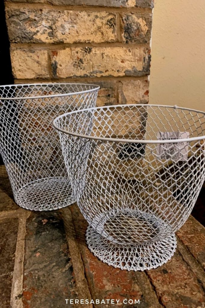 Dollar Tree DIY Wire Wastebasket Coffee Mug