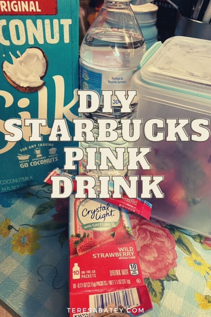DIY Starbucks Pink Drink