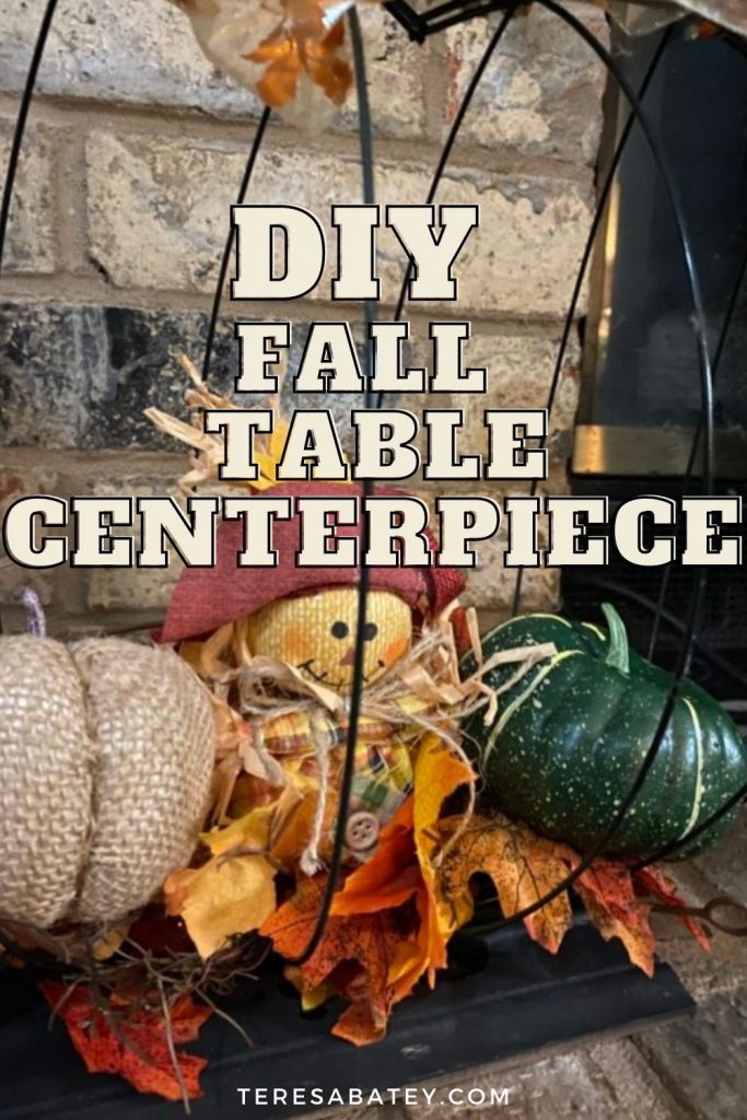 DIY Fall Table Centerpiece