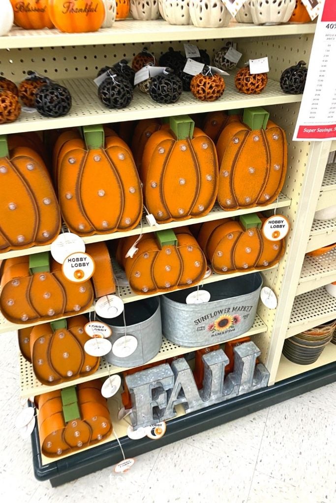 My Favorite Fall Hobby Lobby Finds