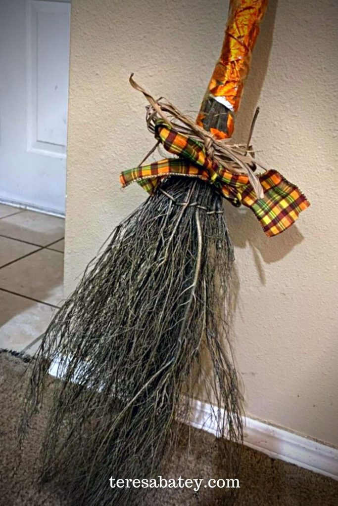 DIY Decorated Scented Brooms