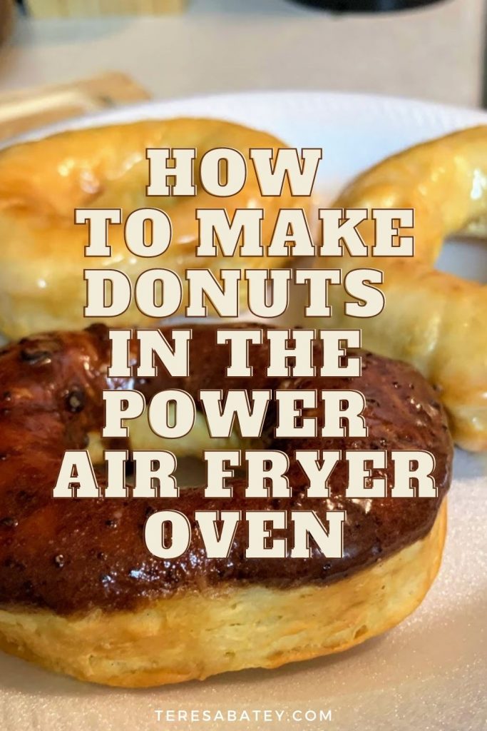 How to make donuts in the Power Air Fryer Oven