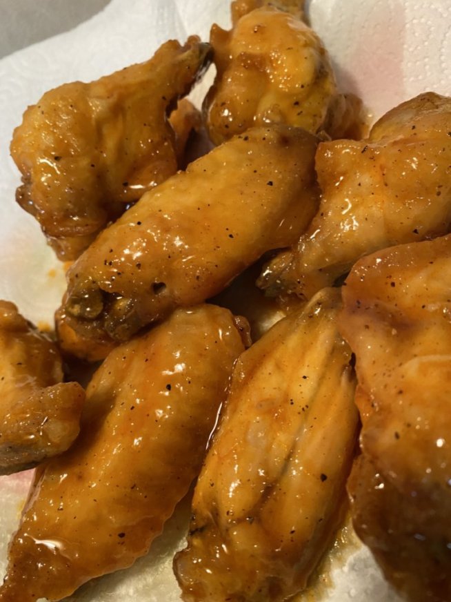 Hot Honey Lemon Pepper Chicken Wing Recipe