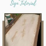 DIY Aged Wood Sign Tutorial