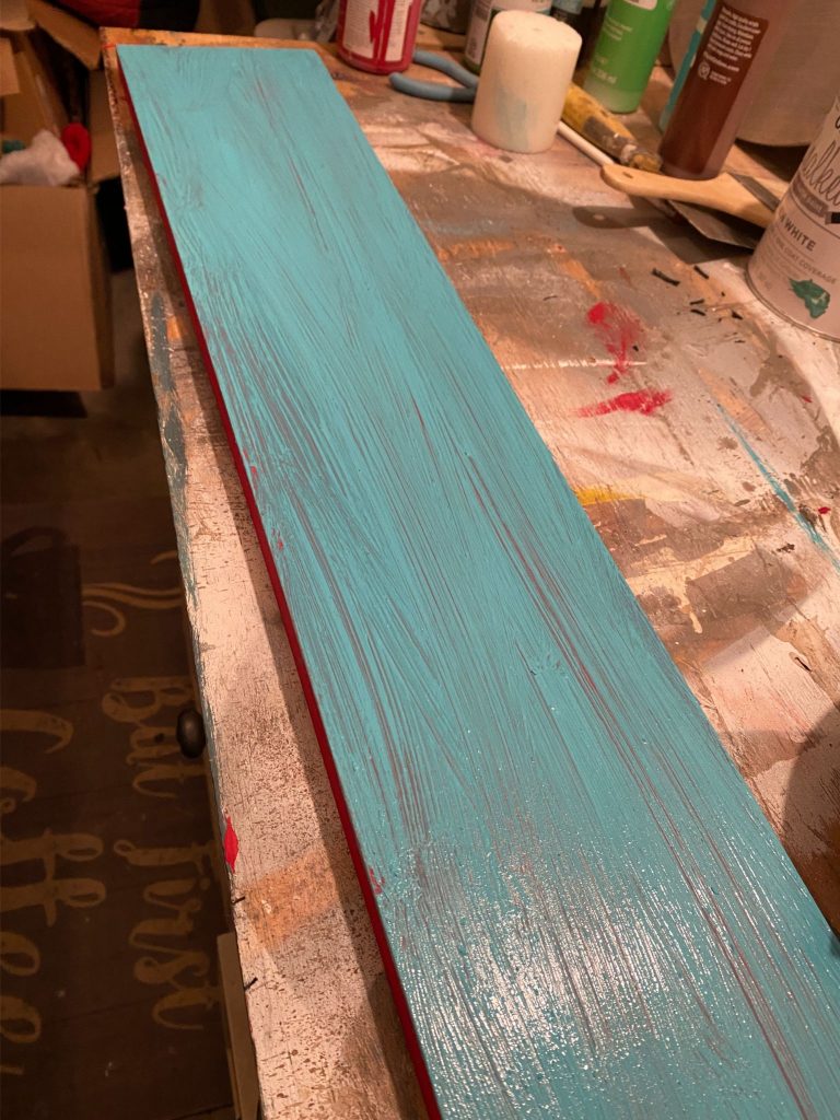 How To Distress Wood With Candle Wax