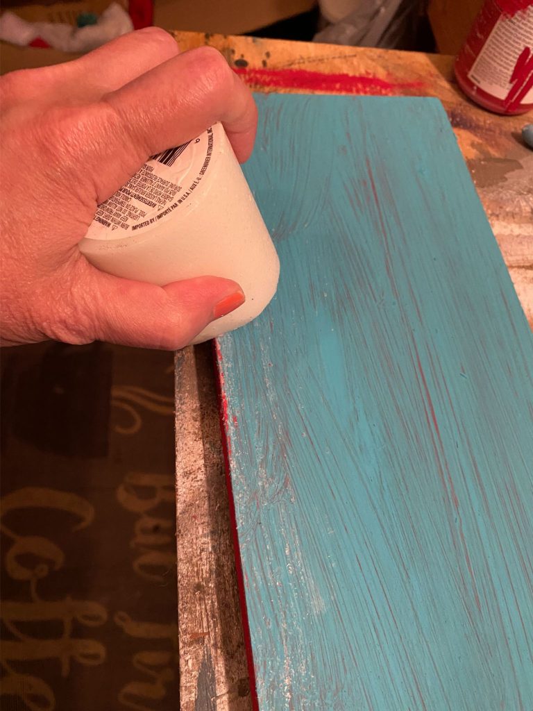 How To Distress Wood With Candle Wax
