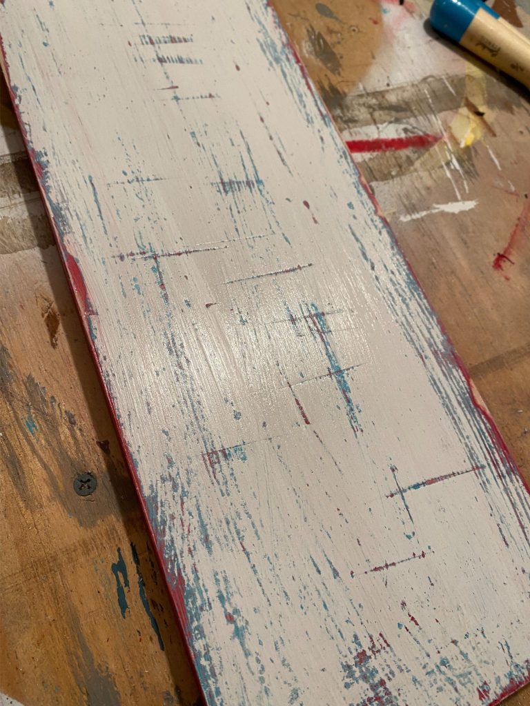 How To Distress Wood With Candle Wax