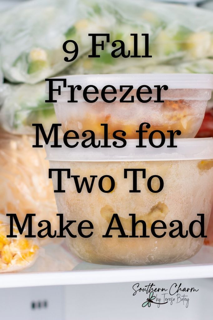 9 Fall Freezer Meals for Two To Make Ahead