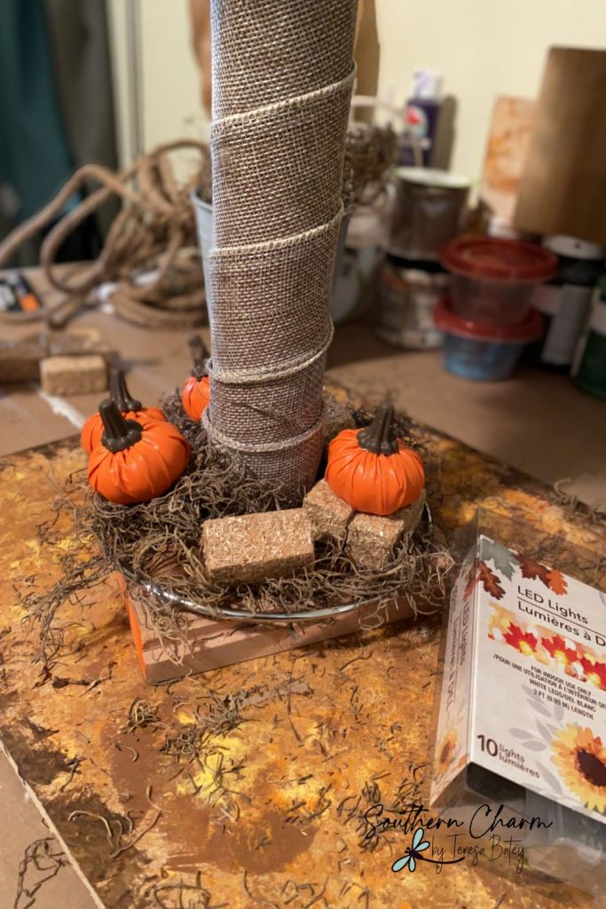 Dollar Tree Paper Towel Holder Fall Tree