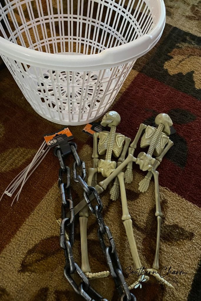 How To Make A Fun DIY Skeleton Cage For Halloween