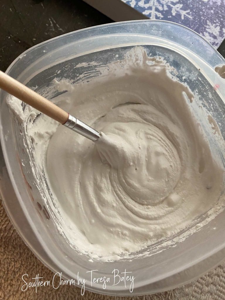 Simple DIY Puffy Snow