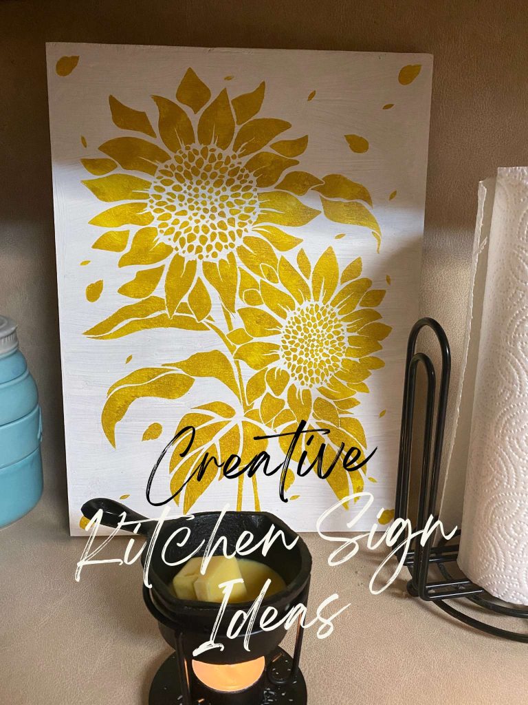 Creative Kitchen Sign Ideas