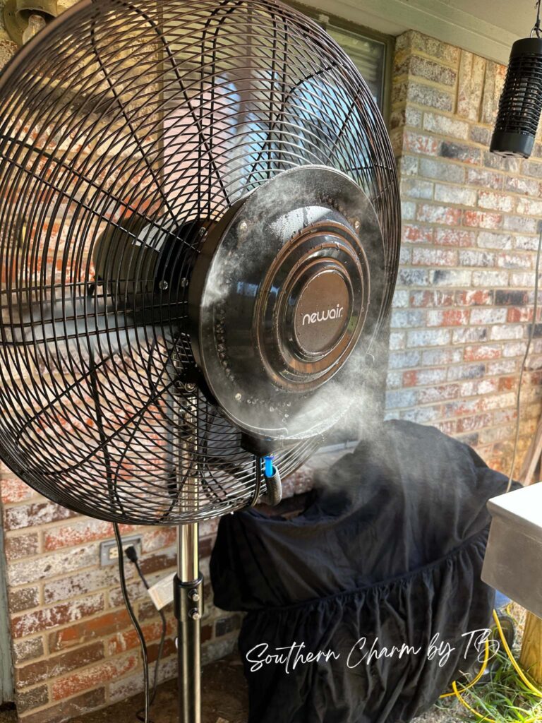Newair Pedestal Misting Fan 24″ SKU NMF7K5BK00